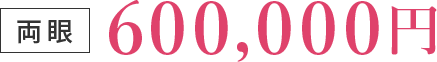 両眼 600,000円