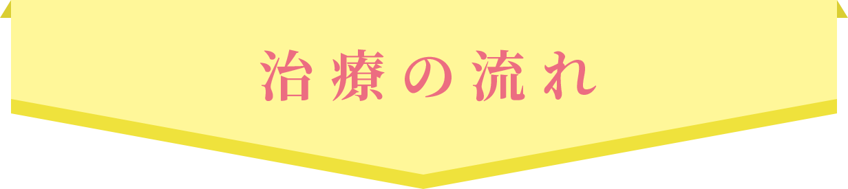 治療の流れ